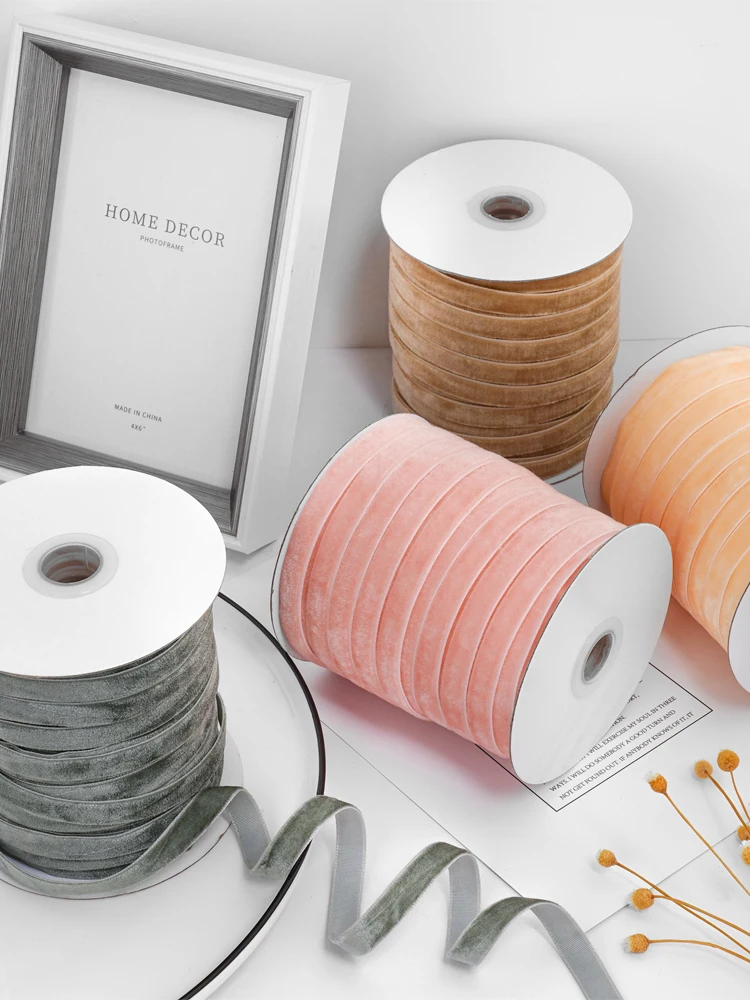 Velvet Ribbon Roll - Rouleau de ruban de velours simple