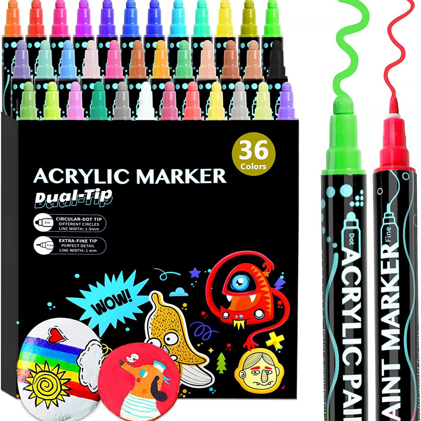 Copic Marker Classic - Marqueurs de stylo de peinture acrylique