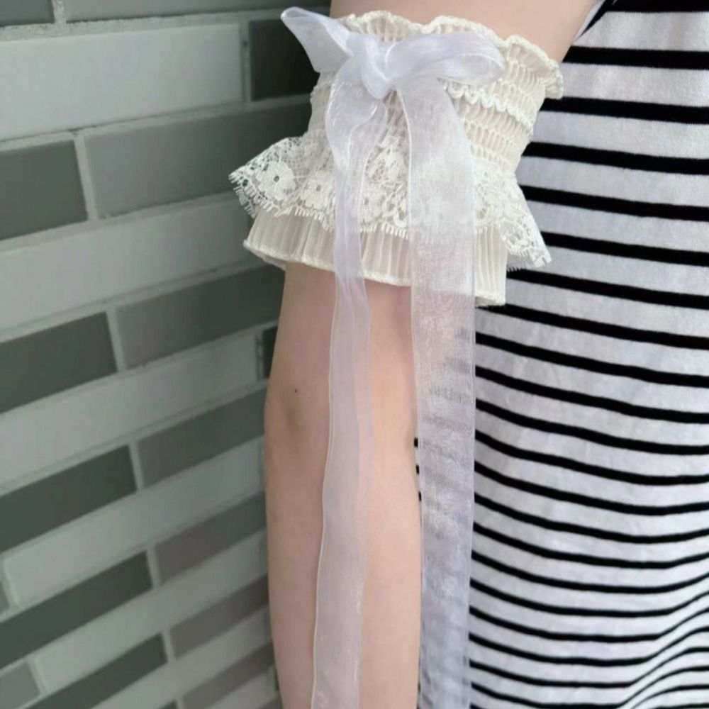 Manchettes de bras en dentelle - Lace Ribbon Trim avis et prix