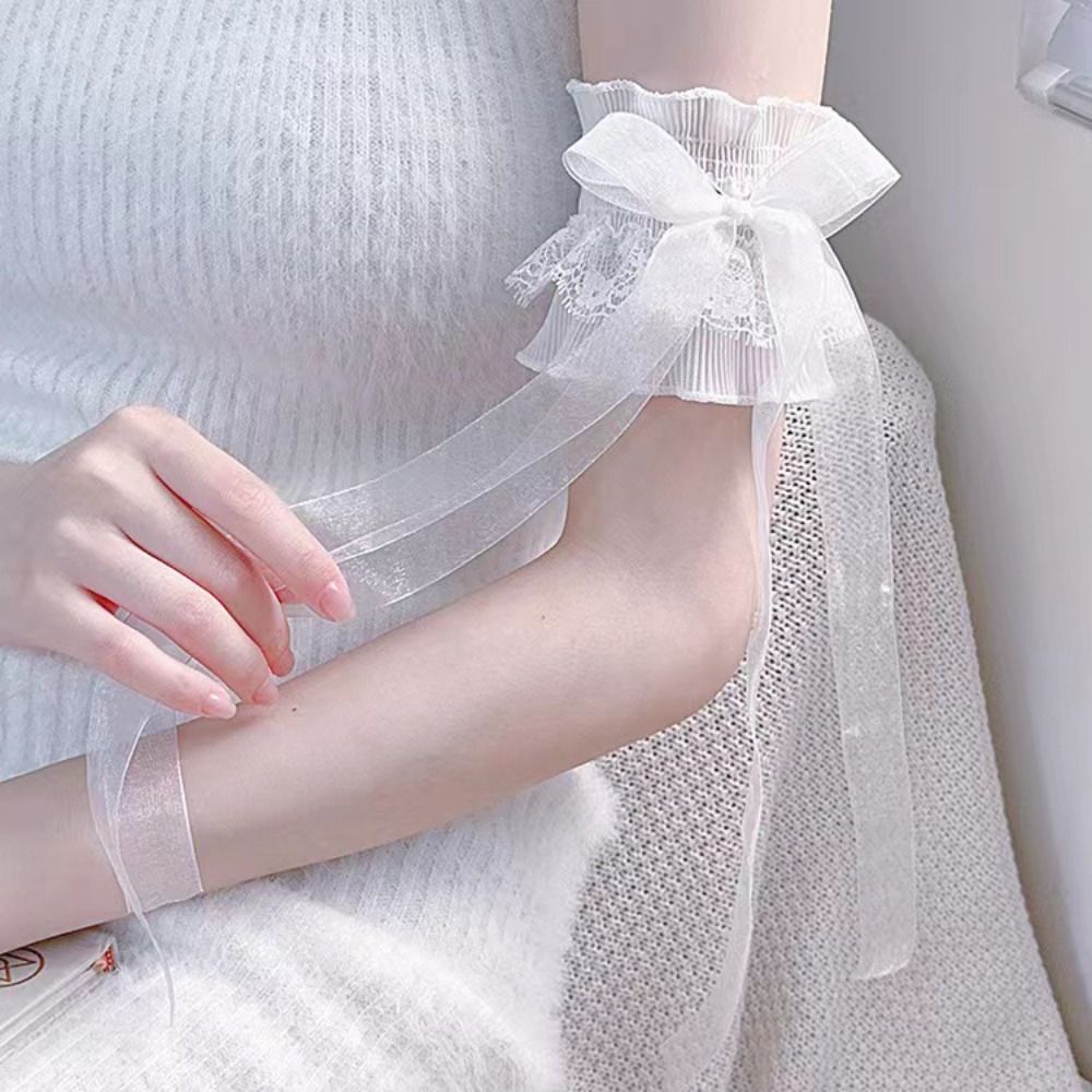 Manchettes de bras en dentelle - Lace Ribbon Trim avis et prix