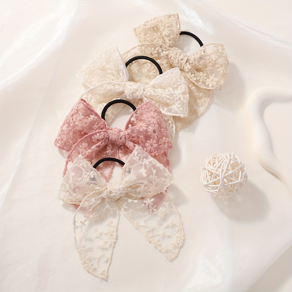 Élégante Écharpe à Cheveux en  - Elastic Lace Trim avis et prix