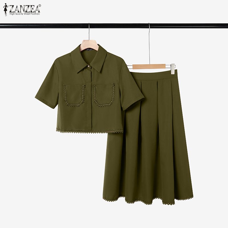 ZANZEA Ensemble de 2 pièces po - Elastic Lace Trim avis et prix