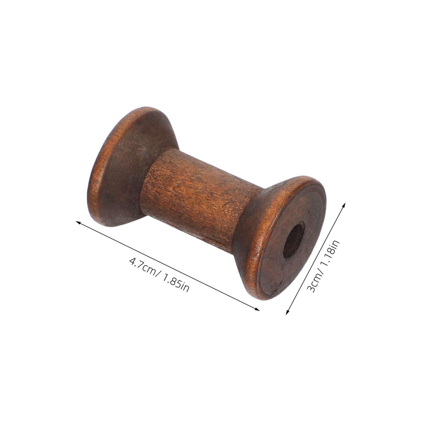 10 bobines en bois vintage, en - Organza Ribbon Spool avis et prix