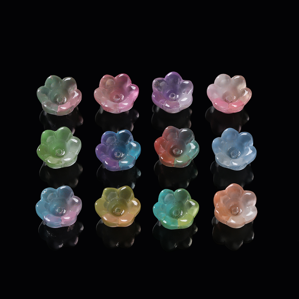Perles colorées en forme de fl - Embellishment Crafts avis et prix