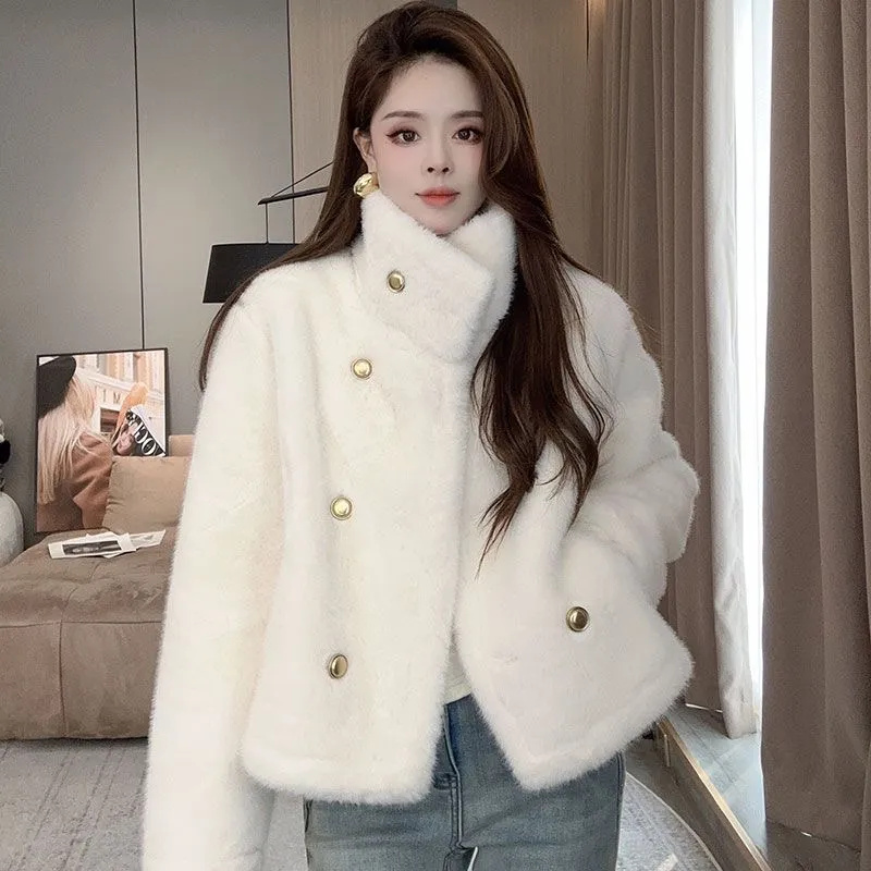 Manteau en velours de vison po - Velvet Ribbon Roll avis et prix