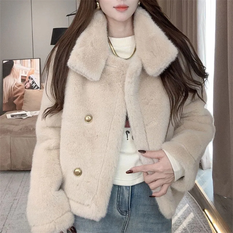 Manteau en velours de vison po - Velvet Ribbon Roll avis et prix