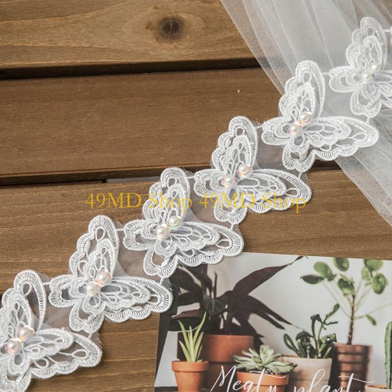 Nœud papillon brodé en dentell - Lace Ribbon Trim avis et prix