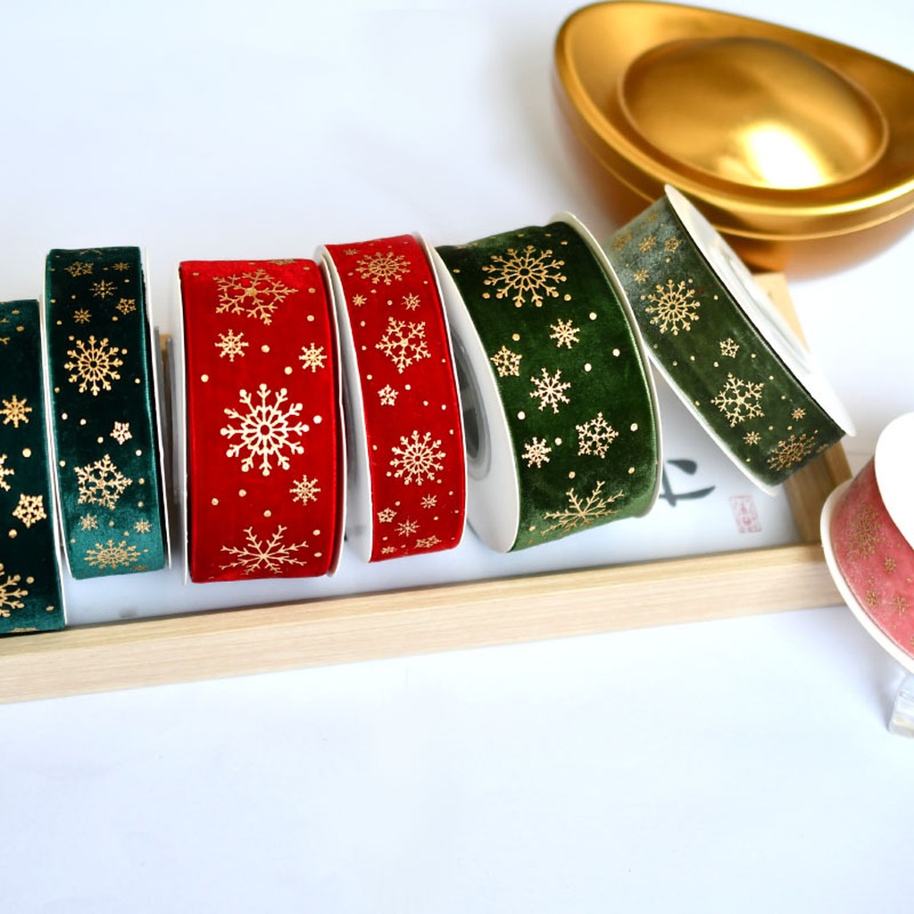 Ruban en velours imprimé floco - Velvet Ribbon Roll avis et prix
