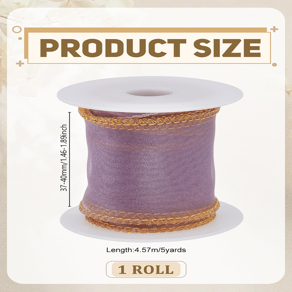 Rubans en organza de polyester - Organza Ribbon Spool avis et prix
