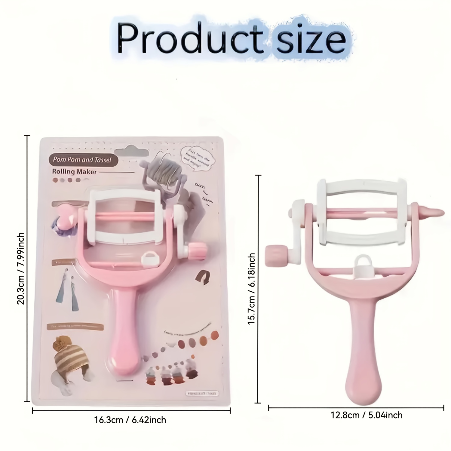 Bobine d'enroulement à manivel - Pom Pom Maker Tool avis et prix