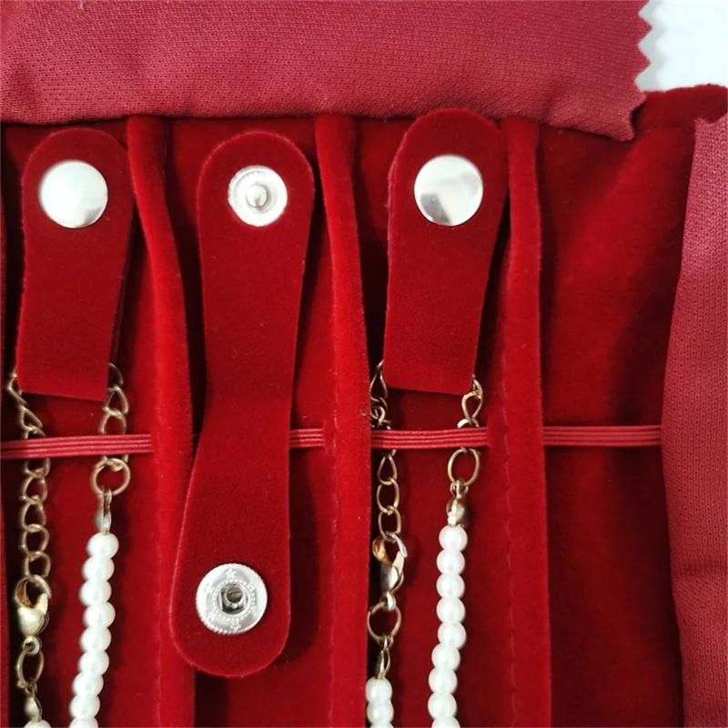 Étui à bijoux enroulable en ve - Velvet Ribbon Roll avis et prix