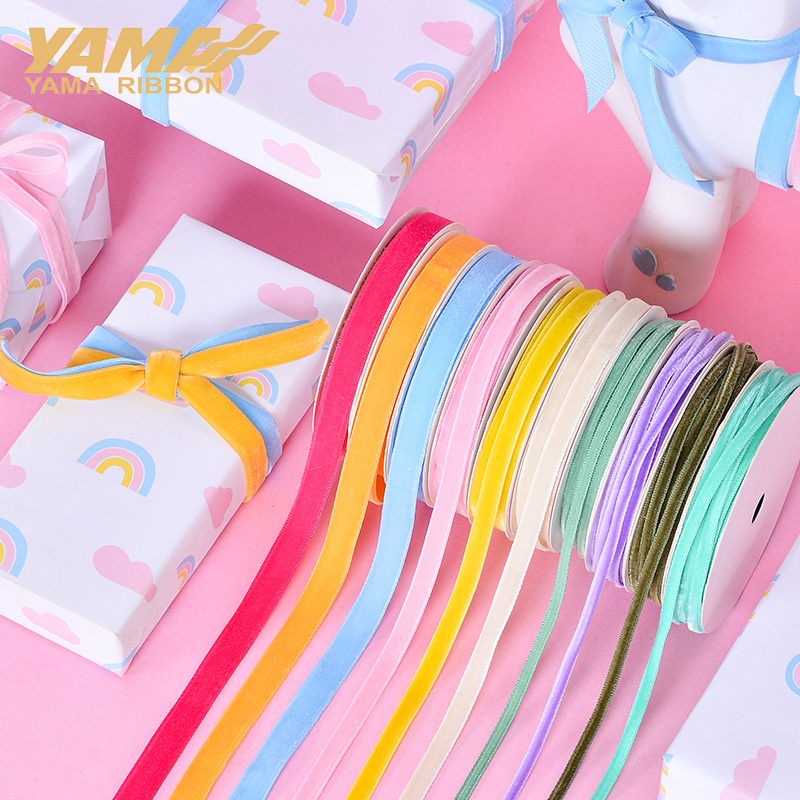 YAMA-Ruban de velours monochro - Velvet Ribbon Roll avis et prix