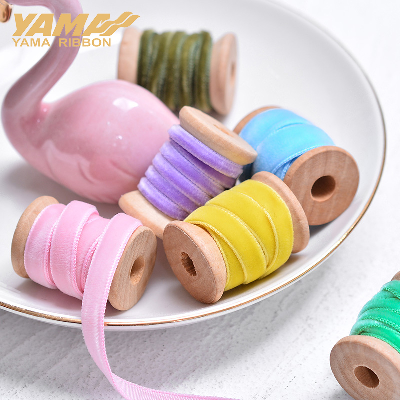 YAMA-Ruban de velours monochro - Velvet Ribbon Roll avis et prix