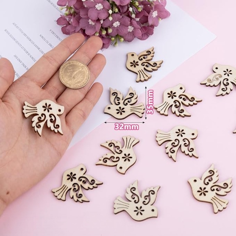 50 pièces de découpeurs en boi - Craft Embellishments avis et prix