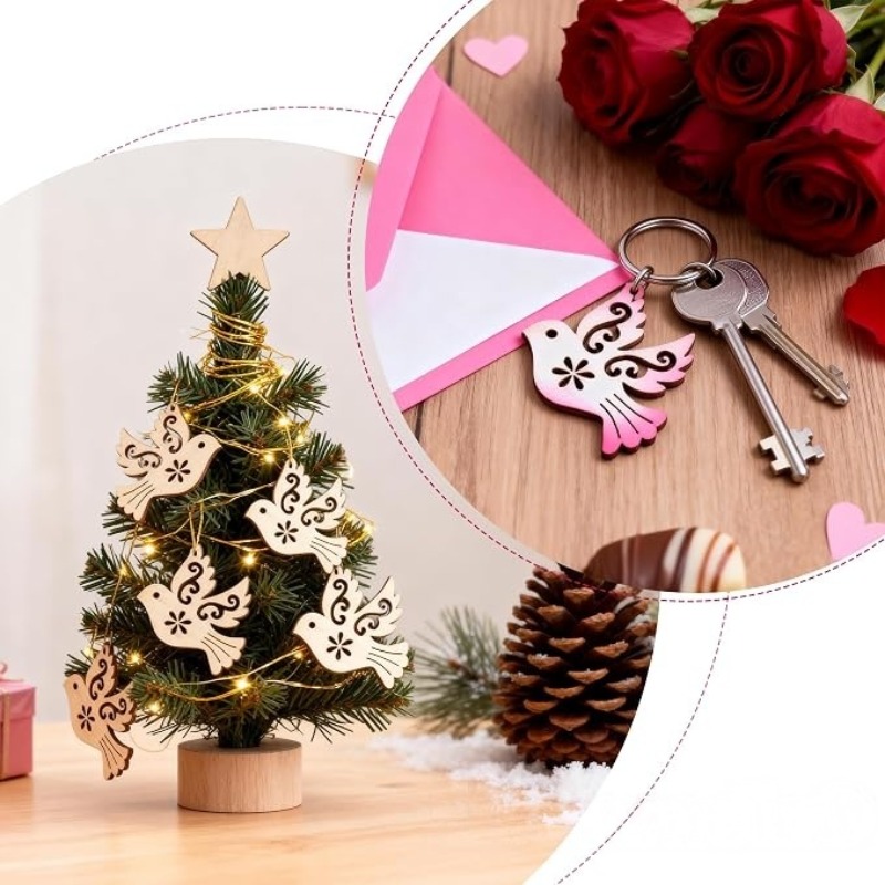 50 pièces de découpeurs en boi - Craft Embellishments avis et prix