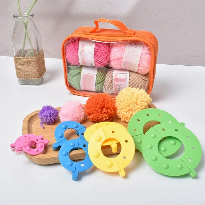 8 pièces 4 tailles peluches bo - Pom Pom Maker Tool avis et prix