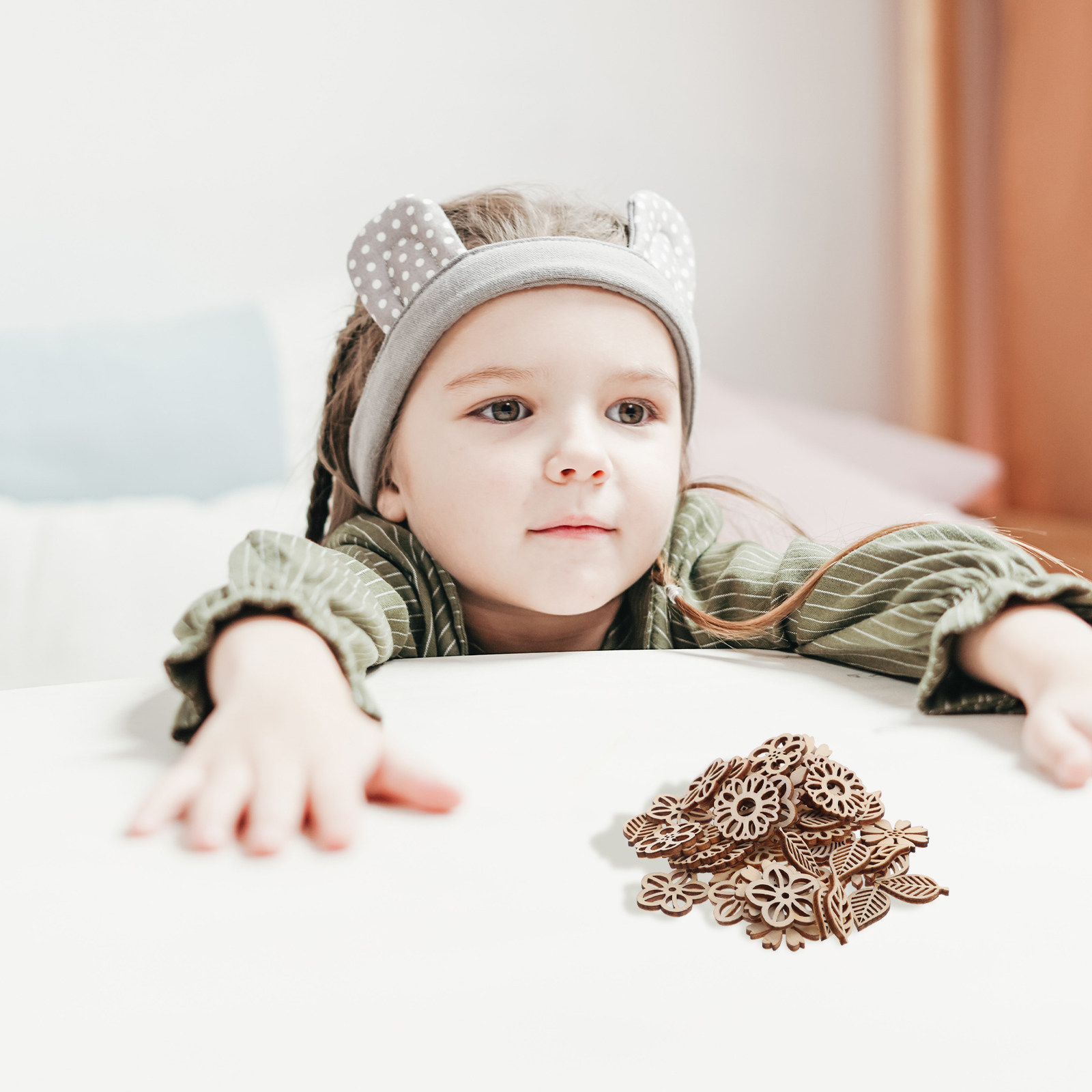 Découpes de fleurs en bois en  - Craft Embellishments avis et prix