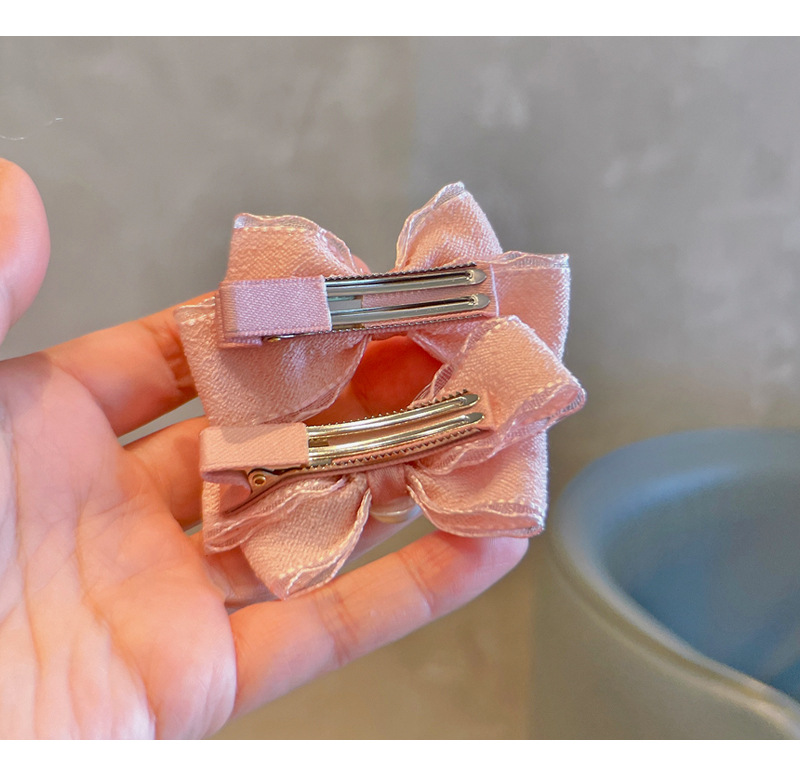 Pinces à cheveux avec nœud en  - Lace Ribbon Trim avis et prix